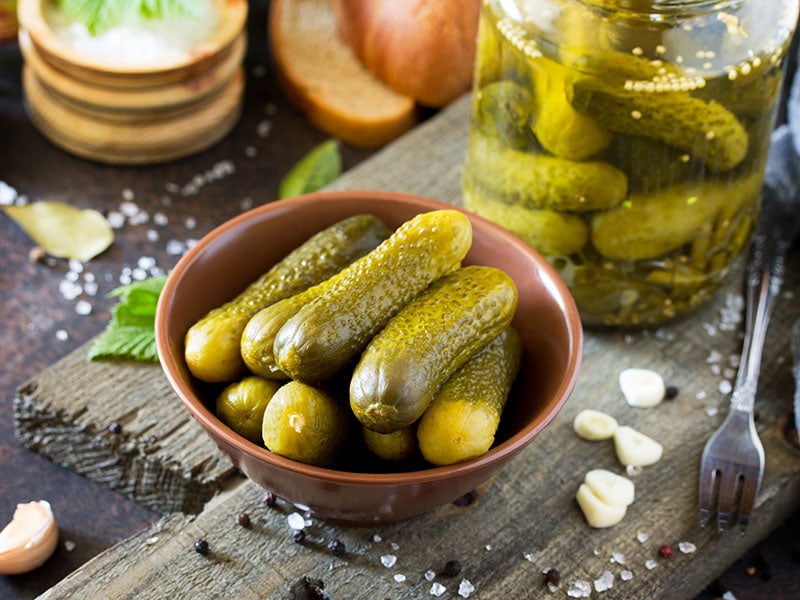 Marinated Cucumbers Gherkins