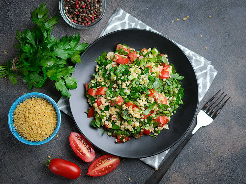 Oriental Salad Tabbouleh Bulgar