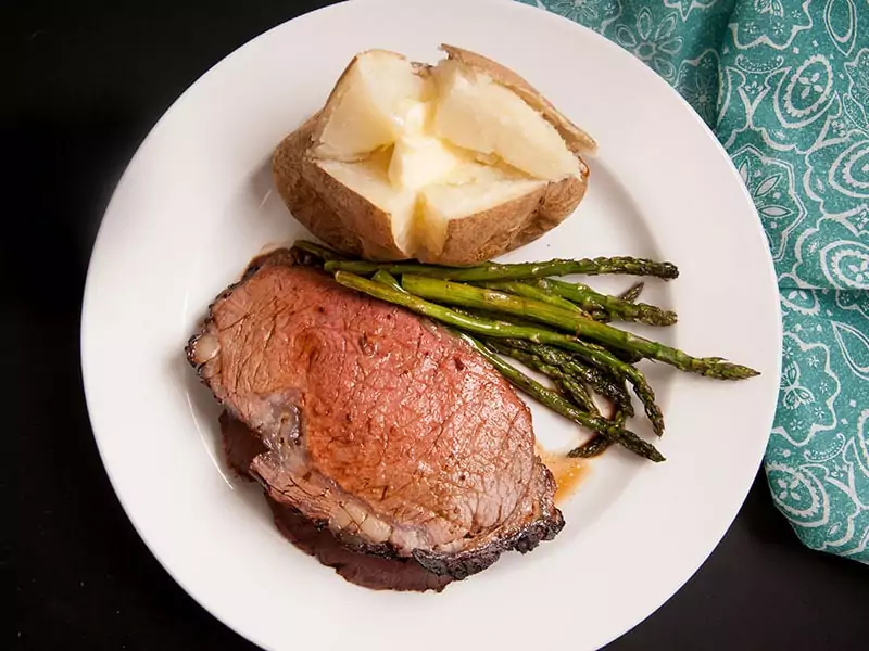 Rib Roast Dinner Baked