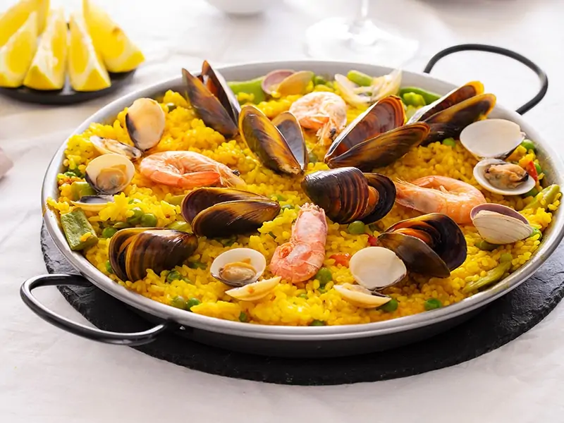 Seafood Paella