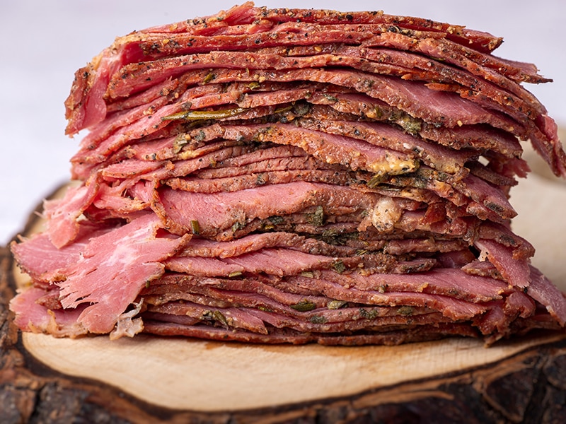 Sliced Pastrami Meat