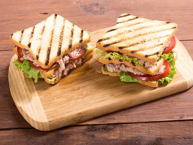 Typical BLT Sandwich