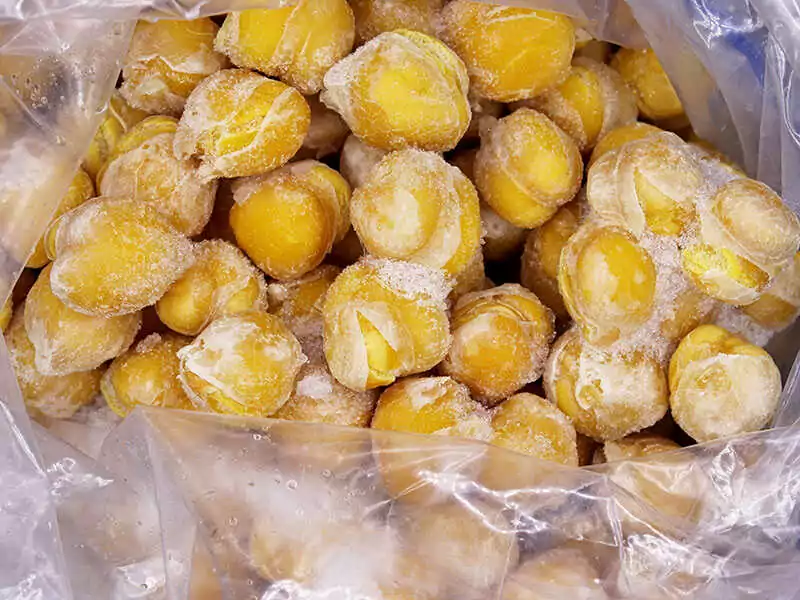 Boiled Frozen Chickpeas