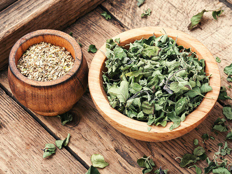 Bowl Dried Oregano