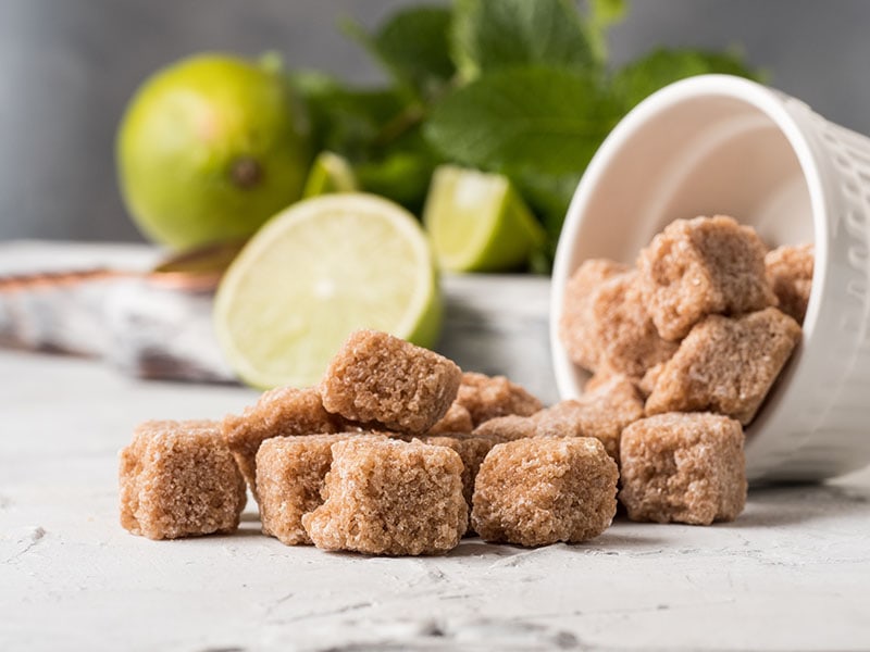 Brown Cane Sugar Cubes