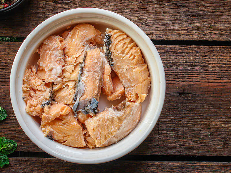 Canned Salmon Fish