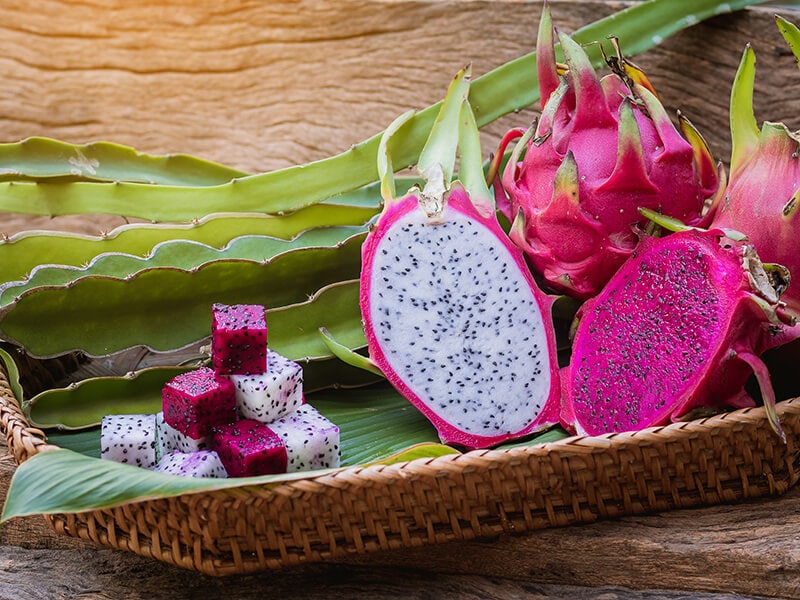 Dragon Fruits Slices