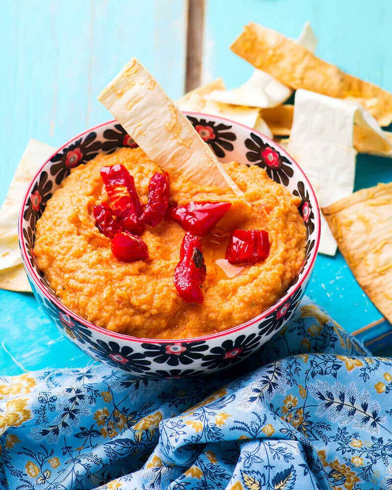 Dried Tomato Hummus