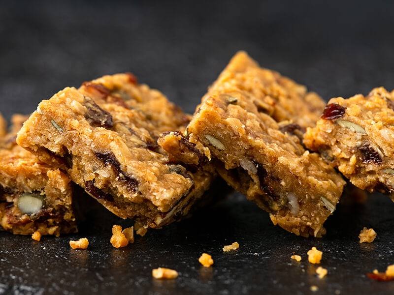 Flapjacks With Nuts and Seeds