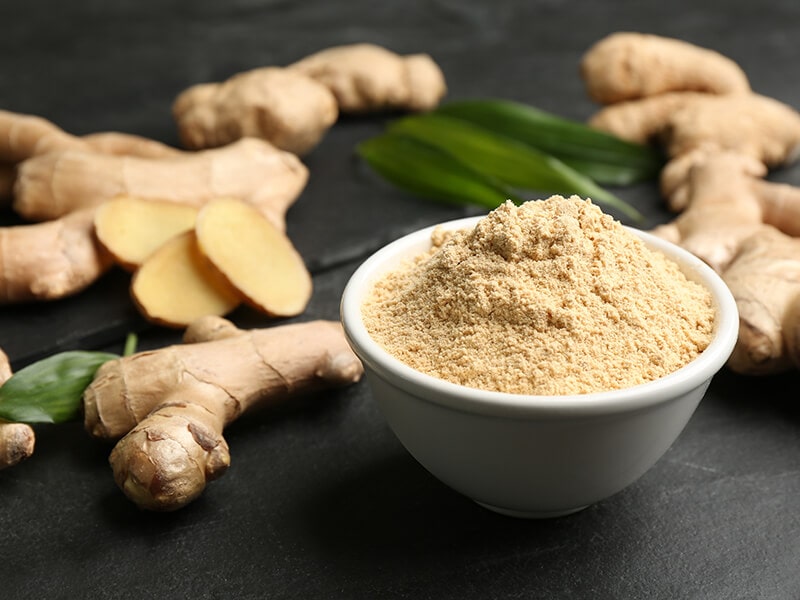 Fresh Ginger with Powder