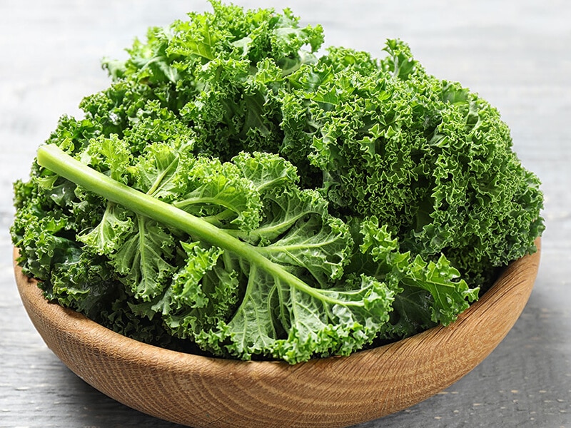 Green Kale Leaves