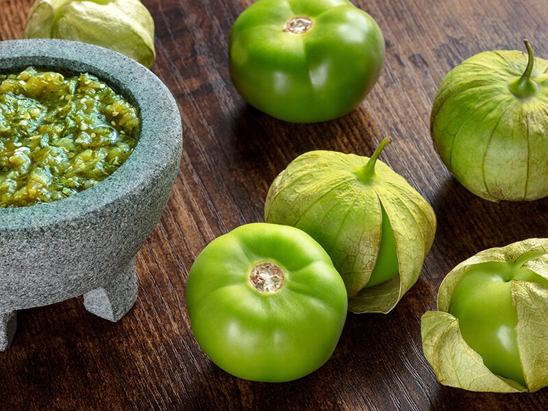 Green Tomatoes Salsa Verde