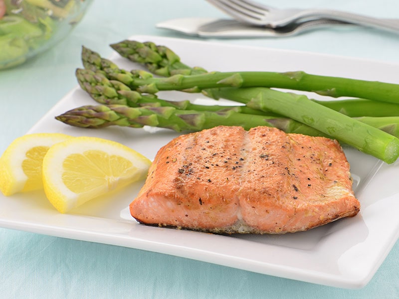Grilled Coho Salmon