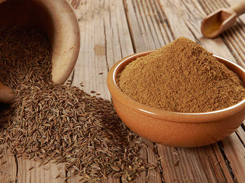 Grinding Cumin Dried