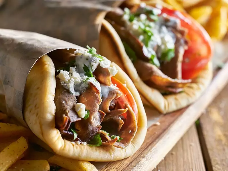 Gyros Feta Cheese Tzatziki