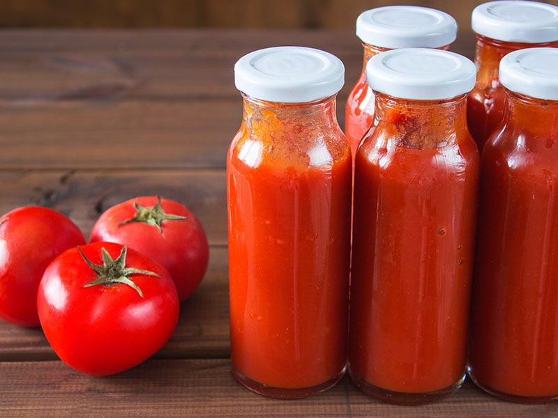 Homemade Ketchup Tomatoes