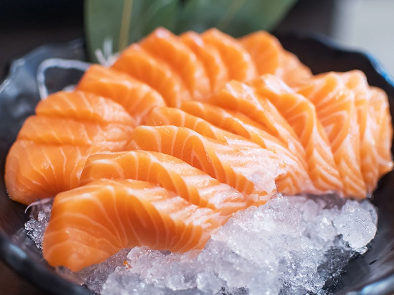 Japanese Sashimi Salmon Fish