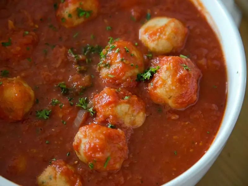 Meatballs Tomato Sauce