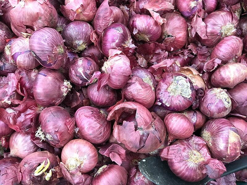 Minced Shallots And Garlic