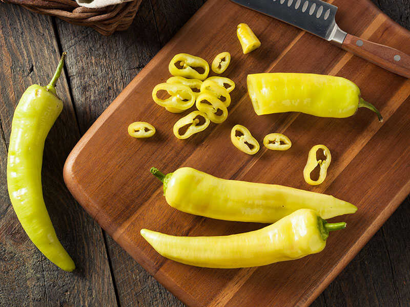 Organic Yellow Banana Peppers