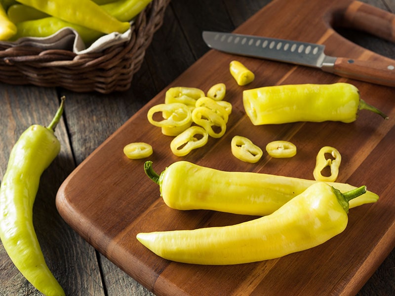 Organic Yellow Banana Peppers