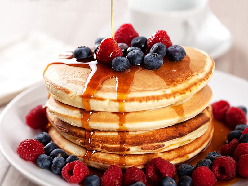 Pancakes with Berries