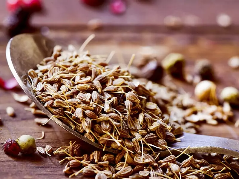 Pile Dried Anise Seed