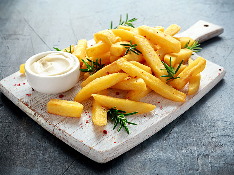 Potato Fries Mayonnaise