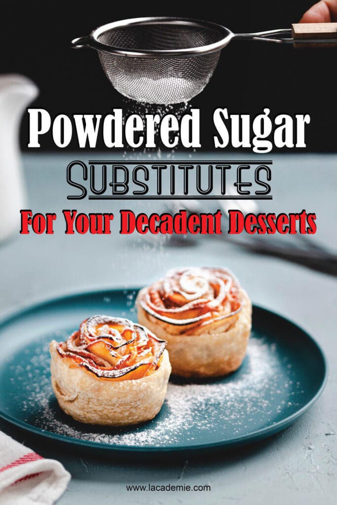 Powdered Sugar Substitutes