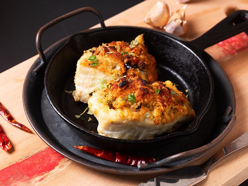 Reheat Fried Fish With Skillet