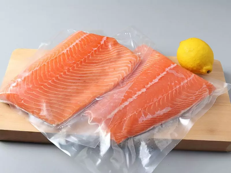 Salmon Fillets Vacuum