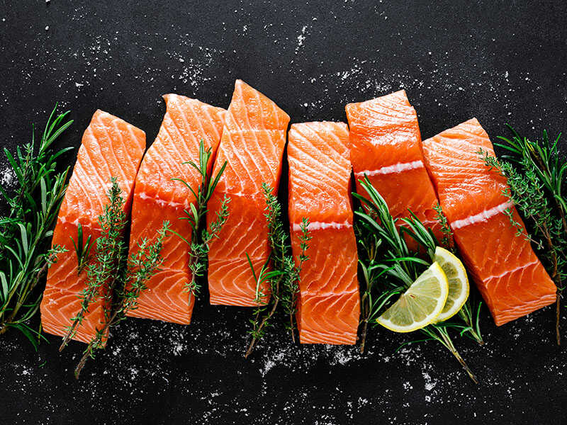 Salmon Fresh Raw Fish