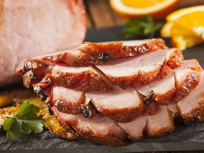 Sliced Honey Glazed Ham