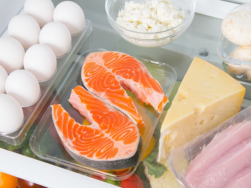 Storing Salmon in Fridge