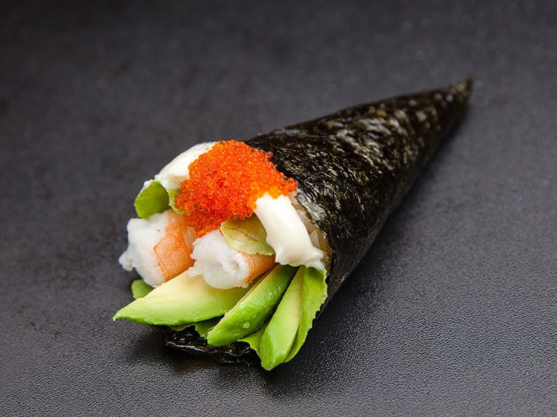 Sushi Temaki Shrimp