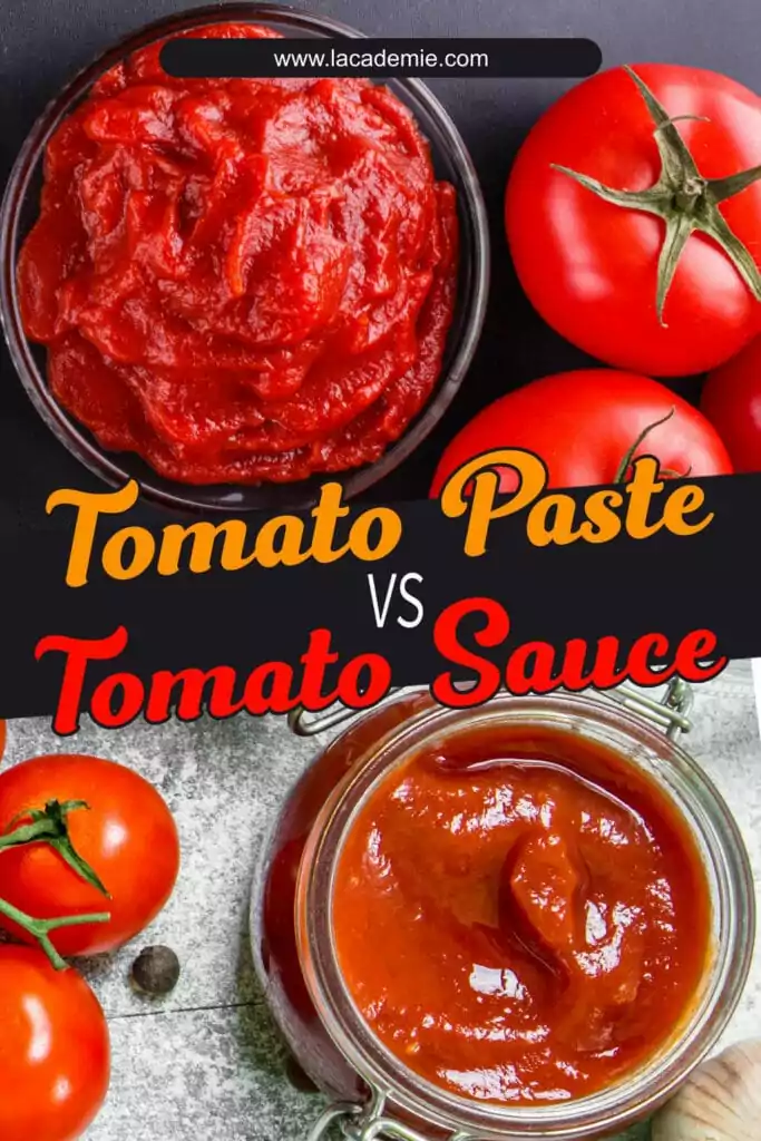 Tomato Paste Vs Tomato Sauce