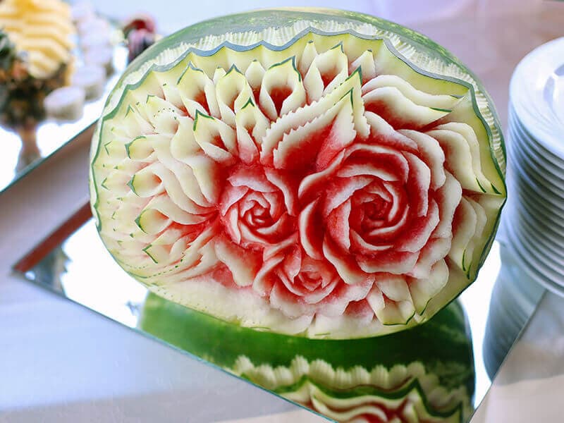 Watermelon Mukimono Style