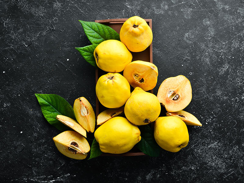 Yellow Quince Fruits