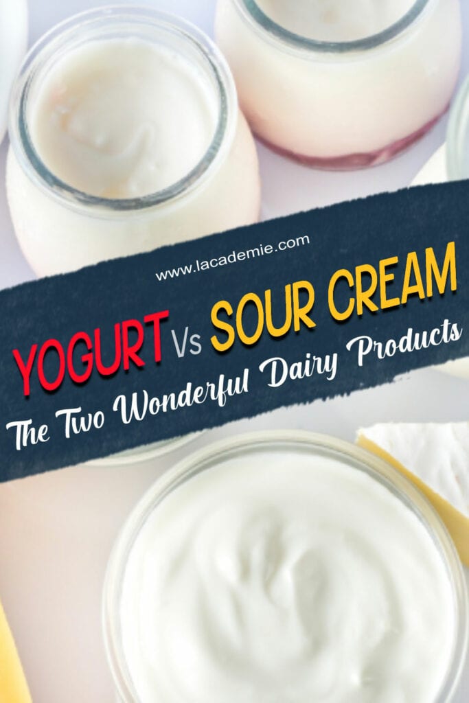 Yogurt Vs Sour Cream