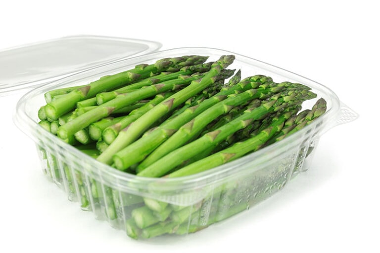 Asparagus Plastic Container