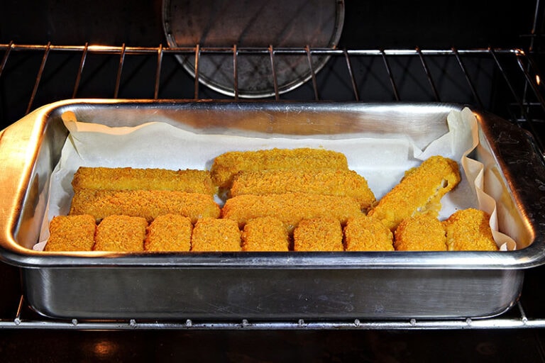 Baking Prefried Fish Fingers