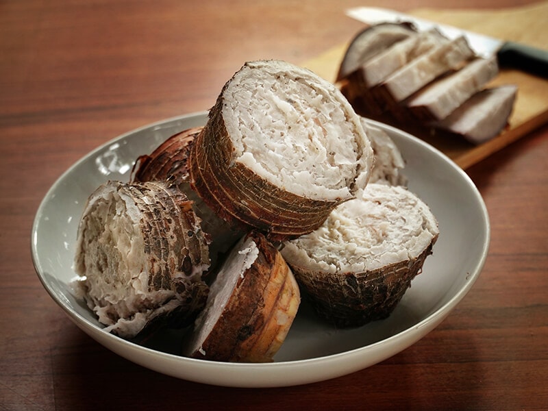 Boiling And Steaming Taro