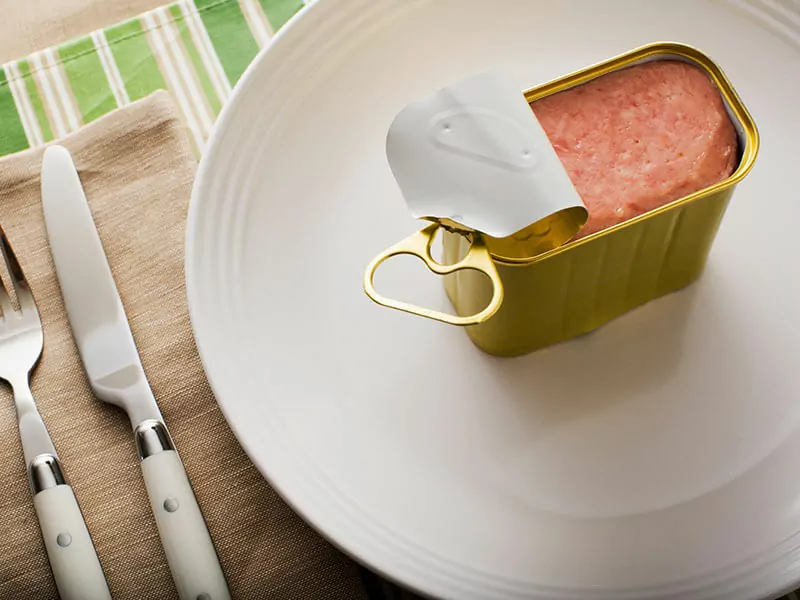 Canned Ham White