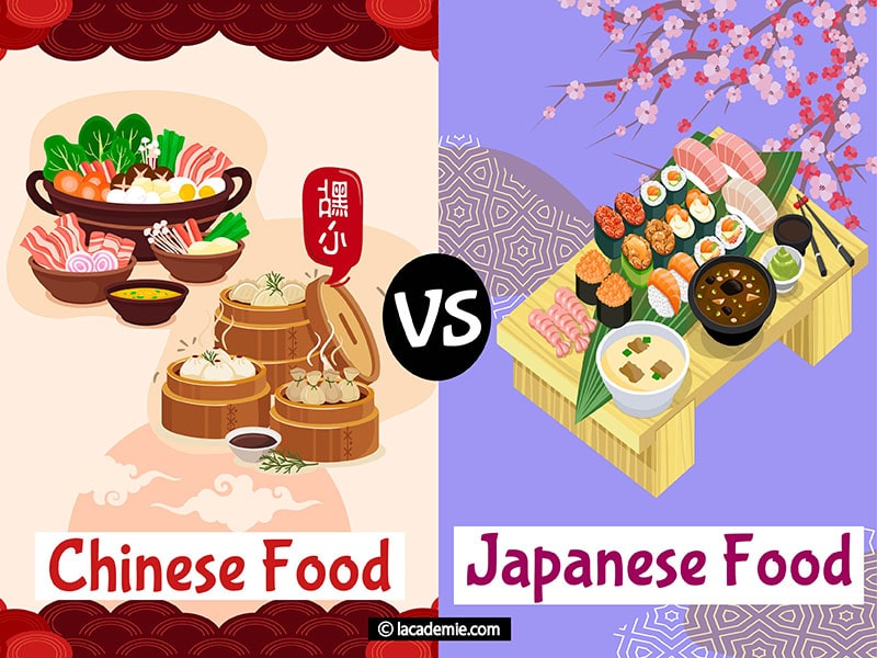 Chinese Food And Japanese Food