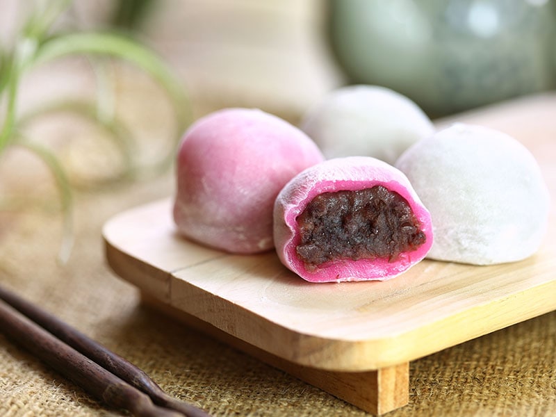 Dessert Red Bean Mochi