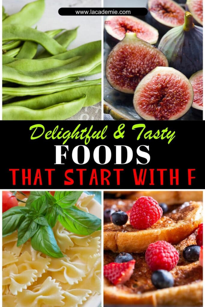 Foods That Start With F