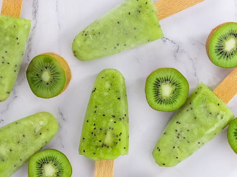 Freezing Pureed Kiwi