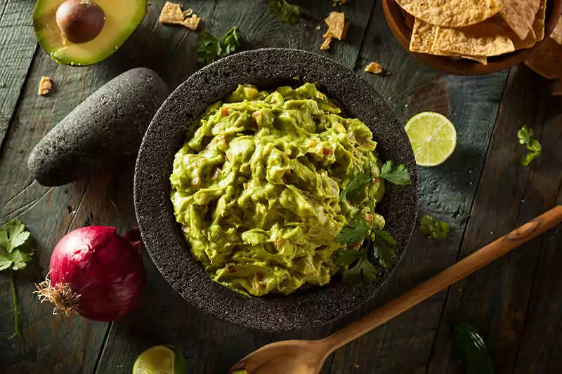 Fresh Guacamole Chips