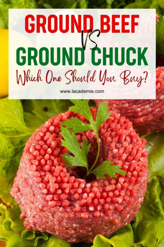 Ground Beef Vs Ground Chuck
