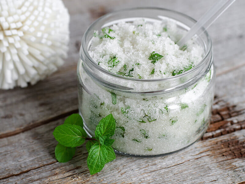 Homemade Mint Sugar